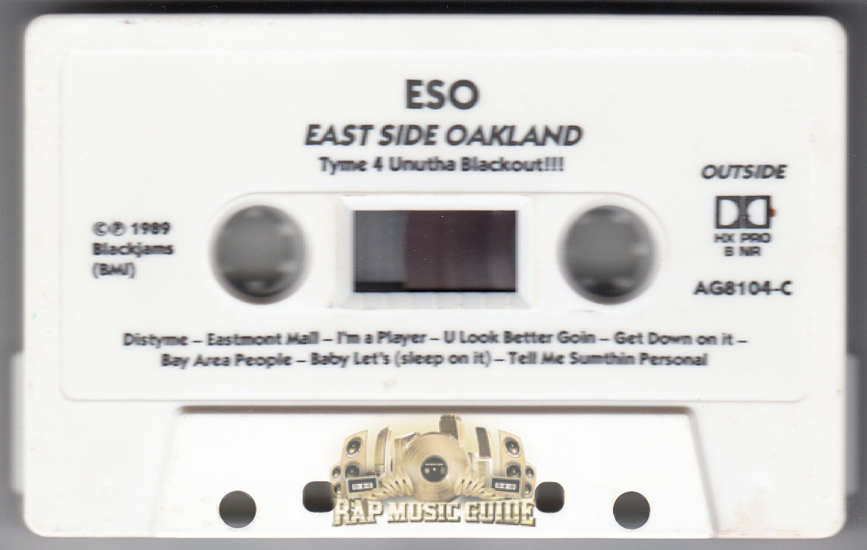 East Side Oakland - Tyme 4 Unutha Blackout: Cassette Tape